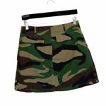 ZARA NWT  cargo mini skirt camouflage Large Photo 5