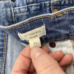 Madewell Sz 25 10" High-Rise Skinny Jeans Dewitt Wash Button Front TENCEL Denim Photo 8
