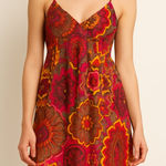 Planet Gold  Multicolor Floral Dress Photo 0