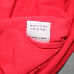 Princess Polly  Vibrant Red Long Sleeve Dress Photo 4