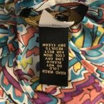 cupio 2pc- Silk Blend Blouse and Maxi Skirt Paisley with Flowers Print Photo 12