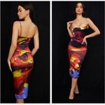 House Of CB ‘Mitzi’ satin corset midi dress NWOT size M Photo 2