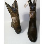 Ariat New NWT NIB Womens 7  Boot Western Distressed Heritage Liberty Leather Brow Photo 1