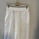 Tahari  White Linen Pant Photo 2