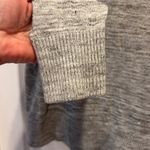 Lou & grey Long Sleeve Marled Gray Knit Sweater Top Women's Large Crew Neck Photo 3