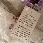 For Love & Lemons  Wildflower Foil Lace Mini Dress in Lavender Photo 4