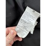 MM6 Maison Margiela Coat Sz 38 Long Puffer Down Duck Black Minimalist Photo 9