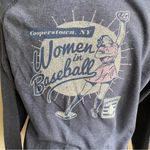 Women in Baseball Cooperstown Hoodie Gear for Sports Blue Size L Photo 2
