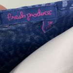 Fresh Produce  blue white cotton batik print dress Photo 5