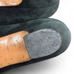 Salvatore Ferragamo Vintage Black Suede Block Kitten Heels size 8 B Photo 7