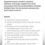 Soma  Nude Enbliss Wireless Bra 36D Photo 7
