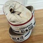 Converse White Scrunch Back Sneakers Size 9 Photo 1