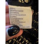 Carlisle  New York Blazer Women 6 Blue Tan‎ Tweed Double Breasted Preppy Mature Photo 9