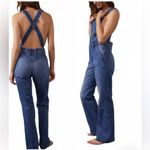 Free People  WE THE FREE Camilla Boot‎ Cut Denim Overalls NWT Photo 12