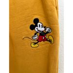 Disney  Parks Disneyland Resort Mickey Hoodie Jogger Set Yellow L Top M Bottoms Photo 3