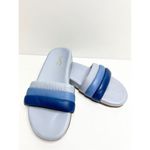 Seychelles  Sandals Womens Size 9 Leather Low Key Blue Bright Slides Photo 3