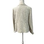 Chico's Chico’s Floral Lace Embroidered Beige White Open Front Blazer Cardigan Pockets M Photo 4