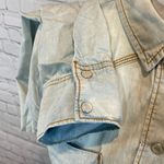 Mudd  Button Down Shirt Lightweight Jean Ombre Blue-Large Photo 2