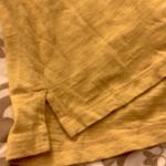 Anthropologie π΅ SALE 3/$25 ANTHRO LITTLE YELLOW BUTTON MABEL 3/4 SLEEVE TOP XS Photo 9