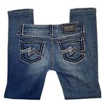 Miss Me Y2K Sunny Skinny Jeans Medium Wash Denim Size 26 Mid Rise JPD1032SK Photo 1