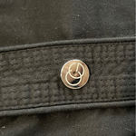 COOGI  Black Studded Embroidered Full Button Down Long Sleeve Blouse Top Size L Photo 3