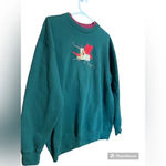 Vintage Cardinal Sweater‎ / Crew Neck size Large Green Photo 2
