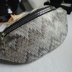Jane & Berry Belt Bag Fanny Pack Silver Photo 2