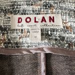 Anthropologie  DOLAN Left Coast Full Zip Grey/Ivory/Brown Tweed Cardigan Sweater Photo 4