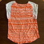 prAna  lightweight tank top sz M crochet sleeves Photo 4
