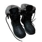 UGG NEW  Women’s Adirondack III Waterproof Fur Boot in Black/Grey Size 5 Photo 6