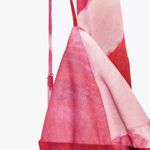 ZARA  Elegant Pink Floral Maxi Dress Photo 9