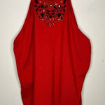 Ashley Stewart  Embellished Beaded Sweater Halter Sexy Eclectic‎ Photo 0