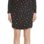 Akris Punto Silk Long Sleeved Multicolored Polka Dot Dress With Pockets Size 8 Photo 0