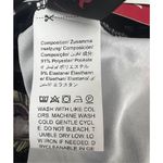 Romwe  Black Multicolor Moon Floral Print Halter Top Size L Lace Up Open Back Photo 7