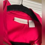 Chico's  Casual Zip Up Lightweight Stretch Jacket Hot Pink Gathered Size 2 Large Photo 2