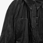 ZARA  bloggers favorite faux Leather mini shirt dress size M  NWT Photo 5