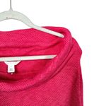 Caslon  Womens Sz M Pink 3-in-1 Cowl Neck Off Shoulder Knit Sweater Convertible Photo 3