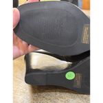 Dolce Vita Rupart Wedge Boot Black Faux Leather Side Zip Size 11 Square Toe Photo 5