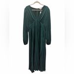 Baltic Born NWT  Louie Pleated Emerald Green Holiday Party Midi Dress Size XL Photo 13