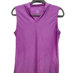 Tail White Label Purple Size Medium Golf Sport Sleeveless Shirt Photo 0