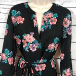 Forever 21  Black & Pink Floral Tunic Dress Photo 2