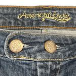 American Eagle AEO Outfitters Artist Denim Bermuda Shorts Medium Wash 10 Regular Photo 4