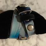 La Mer Collections limited edition Blue White Black Tie Dye Watch Photo 8