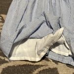 Southern Frock  sear sucker dress. Size 4. Blue and white. Dressy or casual. Photo 2