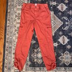 Chico's Chico’s Convertible Ankle Pants In Desert Coral Cargo Pants Women’s Size 6R Photo 1