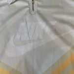 Nike  White and Orange Athletic Shirt Photo 1
