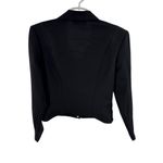 City Triangles vintage cropped Classic Black Blazer silver hardware 13/14 Photo 1