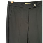 Maeve Anthropologie  Ankle Zip‎ Slim Pants Black Size 6 Minimalist Contemporary Photo 6