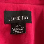 Leslie Fay  Blazer Pink Size 10 P Formal Business Casual Women Clothing Buttons Photo 1
