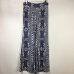 Flynn Skye  Printed Pant Elastic Waist Wide Leg Flare Boho Photo 4
